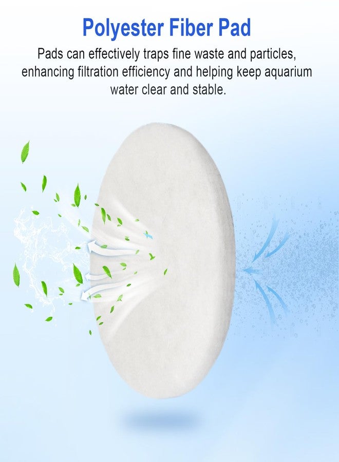 وسادات تلميع فلتر لأحواض السمك، وسادة تلميع مياه متوافقة مع وسائط ترشيح Fluval FX4 وFX5 وFX6، وسادات موثوقة وفعالة وسريعة التنظيف لصيانة أحواض السمك، عبوة من 20 وسادة تلميع لأحواض السمك - Image 5